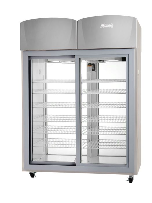 PTR2SSB-HGHG, Refrigerator, Two Section Pass Thru Upright, Half Stainless  Doors with Lock - Hoshizaki America, Inc.