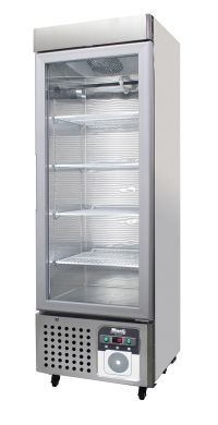 MidSize Glass Door Upright Refrigerator (11.1 cu/ft)